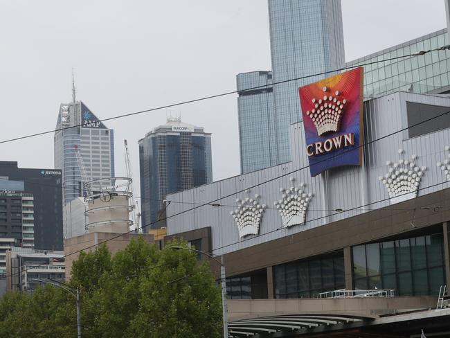 Is there a secret network of tunnels and a morgue beneath Crown Casino? Picture: David Crosling