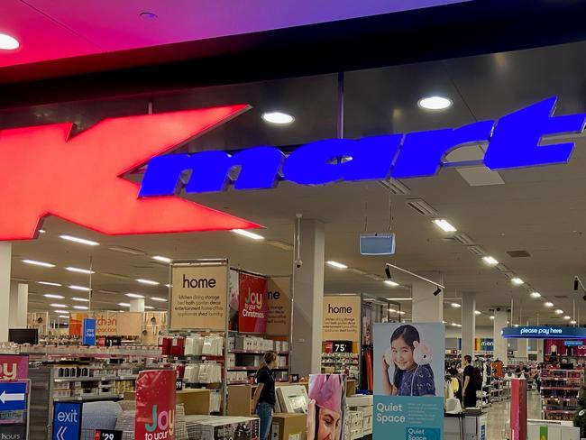 Kmart is introducing “low sensory” shopping at select stores for shoppers who find the usual hustle and bustle stressful, including people on the autism spectrum. The “Quiet Space” program every Wednesday from 3.30pm to 5.30pm will involve changes to the in-store environment, including dimmed lighting, quieter music, register and scanner volumes, and limited trolley collections. Picture: Kmart via NCA NewsWire