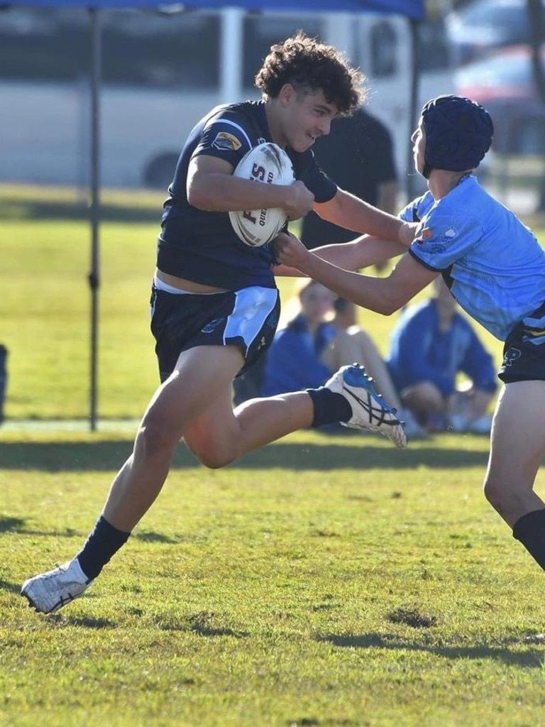 Caloundra State High School halfback Tully McLellan Picture: Contributed