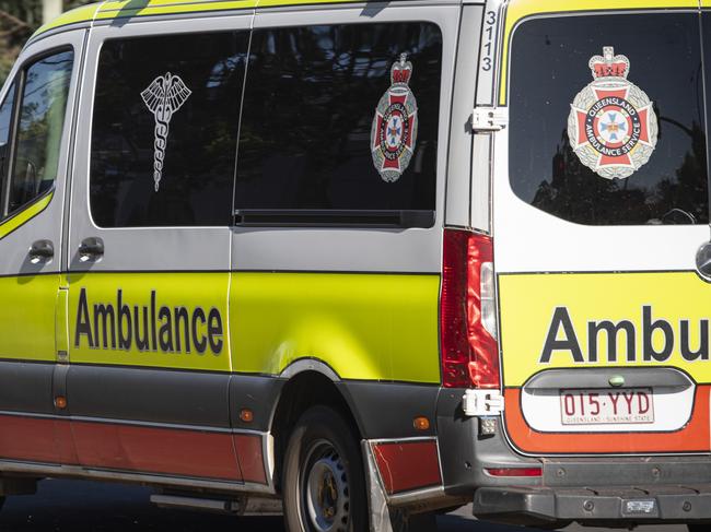 Generic ambulance, QAS, Queensland Ambulance Service, emergency services, Thursday, August 29, 2024. Picture: Kevin Farmer