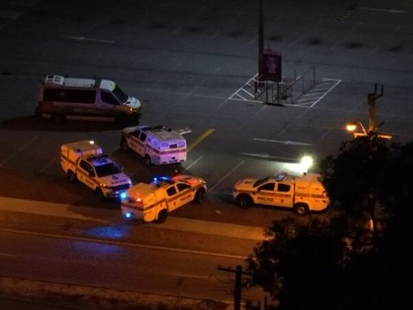 WA Police shot and killed a 16-year-old after the teenager stabbed a man in a Bunnings car park in Perth. Picture: 7NEWS