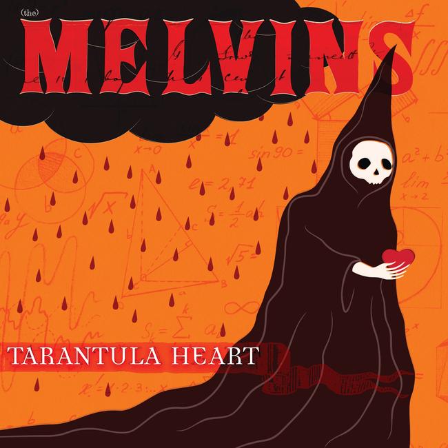 Artwork for 'Tarantula Heart', an album by Melvins released in 2024.