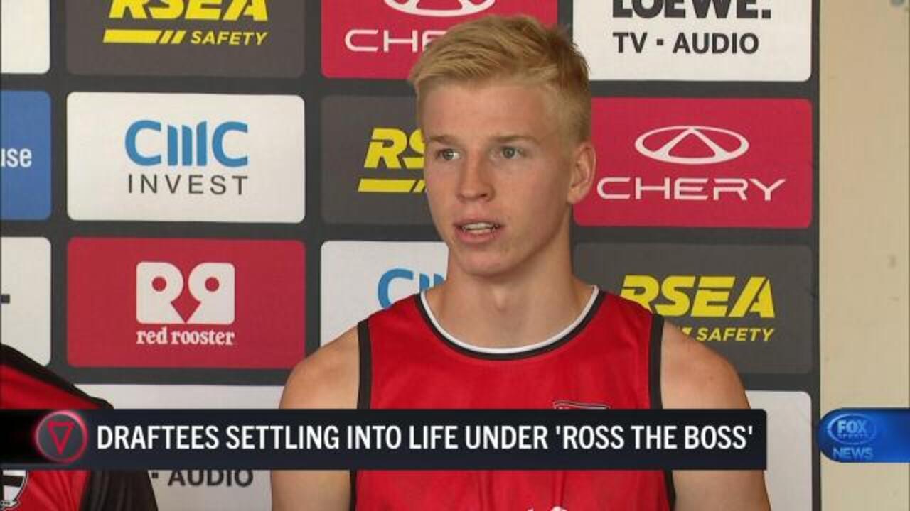 Draftees face 'Ross the Boss'