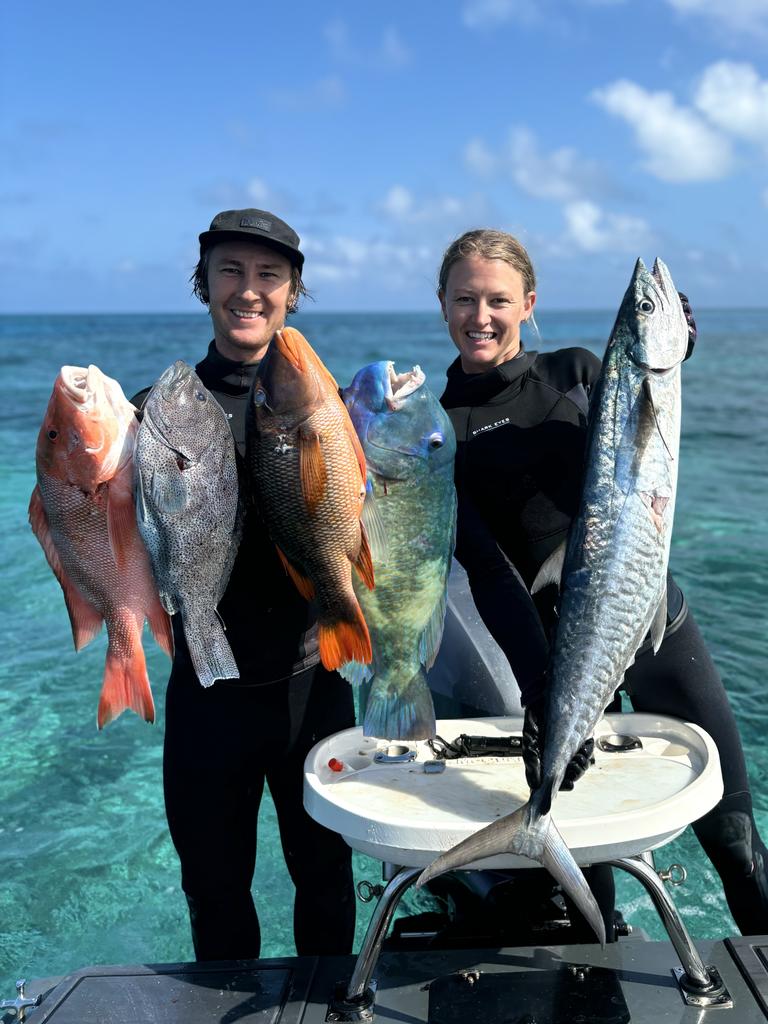 Lucy credits Shane with rekindling her love of the ocean. Picture: Supplied