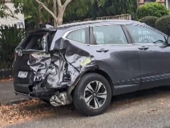 Mr Chamoun, 41, faced the Melbourne Magistrates’ Court on Wednesday over the bungled burglary. Picture: 9 News