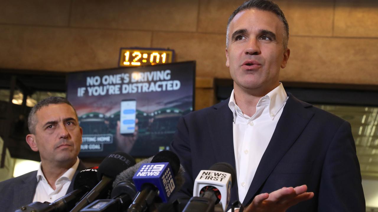 Premier Peter Malinauskas said it was historic day for South Australia. Picture Dean Martin