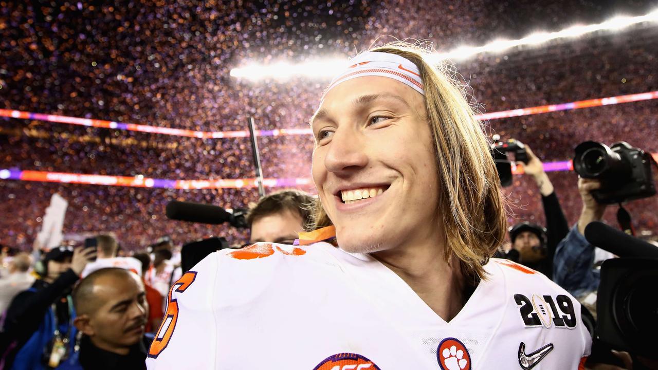 College Football National Championship Game Clemson Beats Alabama Trevor Lawrence