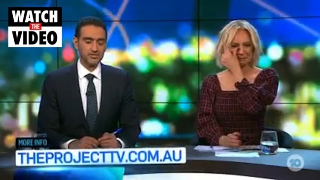 Carrie Bickmore breaks down over cancer report (The Project)