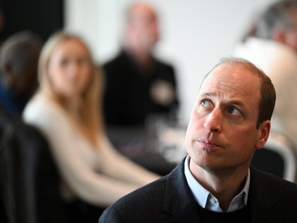 Prince William referred to his wife as he attended a Homewards Sheffield Local Coalition meeting at the Millennium Gallery in Sheffield. Picture: Getty Images