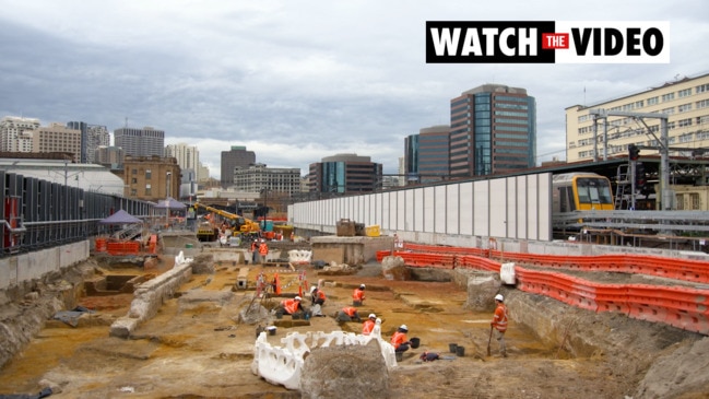 Graves discovered under Sydney's Central Station