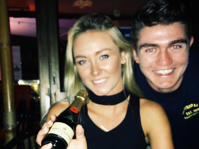 Jake McNamara with his sister Sinead on her 18th birthday. Picture: Instagram/JakeMcNamara