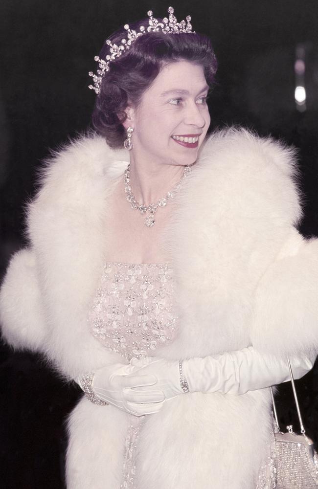 Queen Elizabeth II, pictured here at the Odeon Cinema in Leicester Square in December 1967. Picture: Getty Images