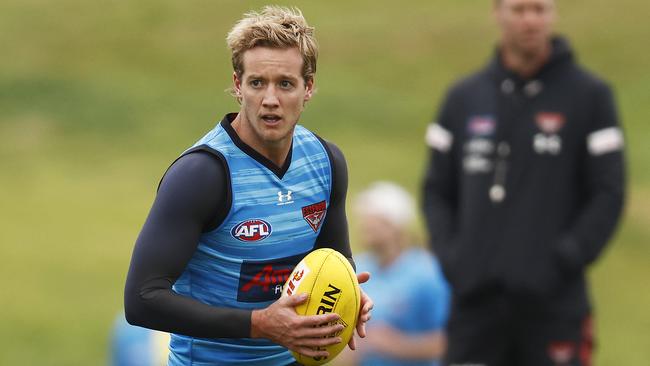 Darcy Parish scored a huge 190 KFC SuperCoach points in Round 16. Picture: Daniel Pockett/Getty Images