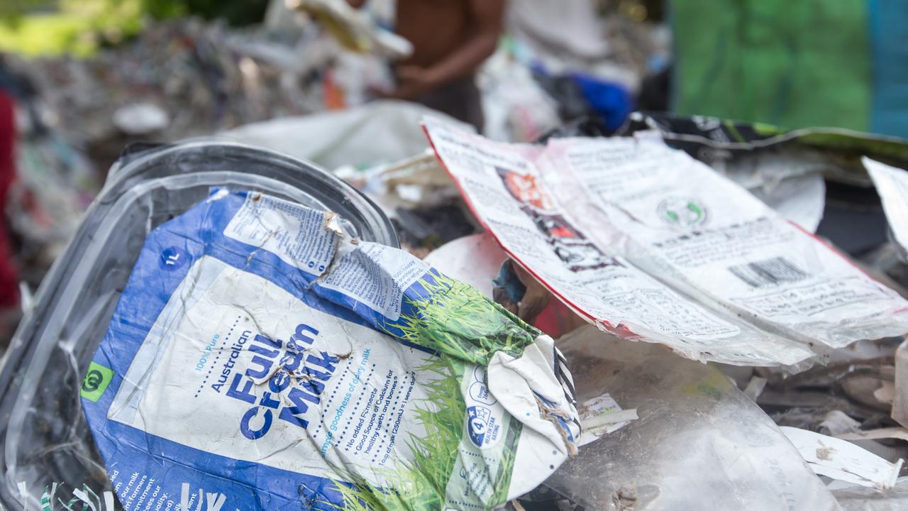 Indonesia wants a total plastic import ban by 2022. Picture: Graham Crouch/The Australian