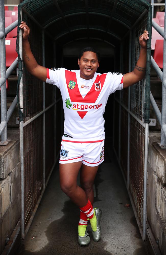 The trimmed up Leilua is set to start for the injured Tyson Frizell against the Cowboys. Picture. Phil Hillyard