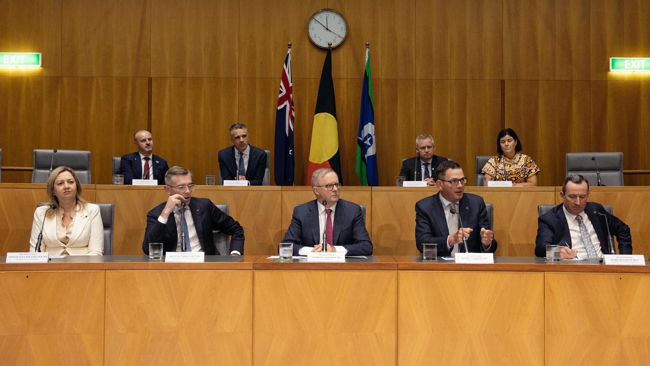 The Prime Minister and the premiers and chief ministers agreed to ongoing work to fix the healthcare system. Picture: NCA NewsWire / Gary Ramage