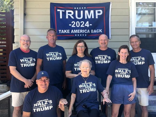 More relatives of Tim Walz are supporting Donald Trump. Picture: Twitter