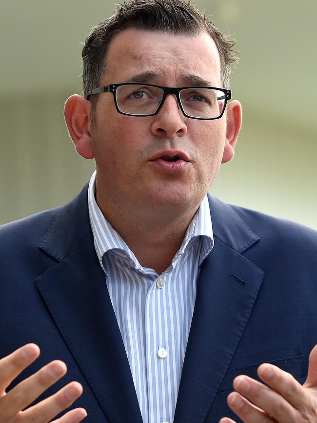 Premier Daniel Andrews backs the North East Link Picture: Nicole Garmston