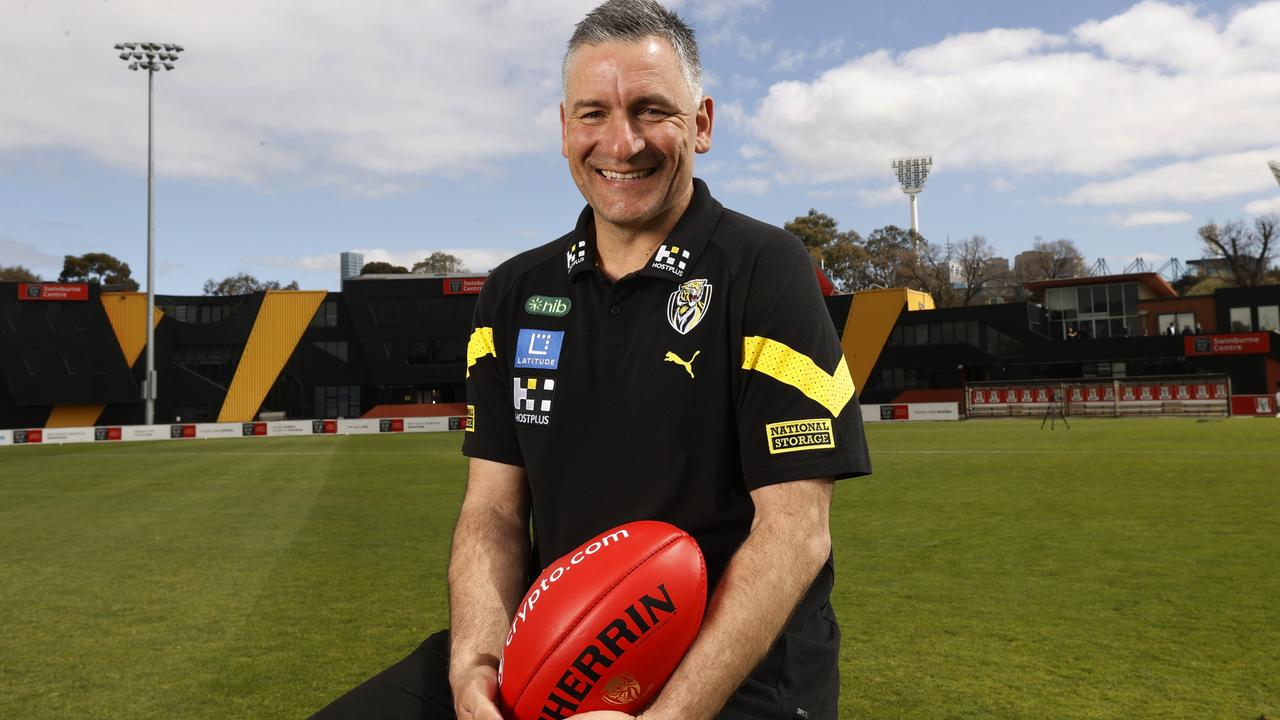 Adem Yze has taking on the role of Richmond’s new coach. Picture: Getty Images