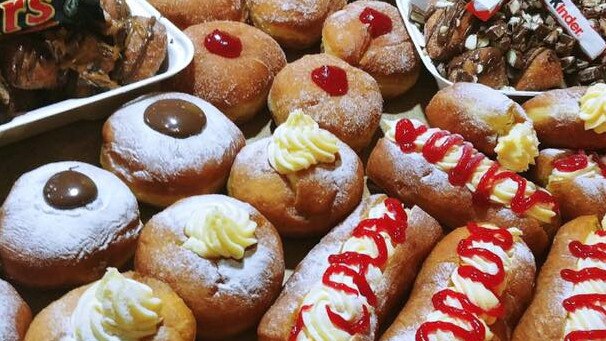 There’s a doughnut for everyone at Pizza Republica in Surrey Hills.