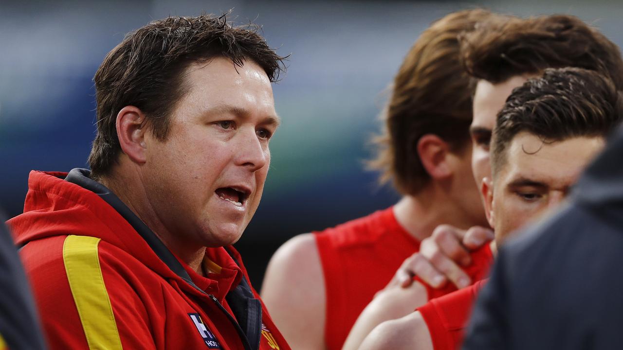 Stuart Dew will remain at the helm at the Gold Coast despite the late season slump.