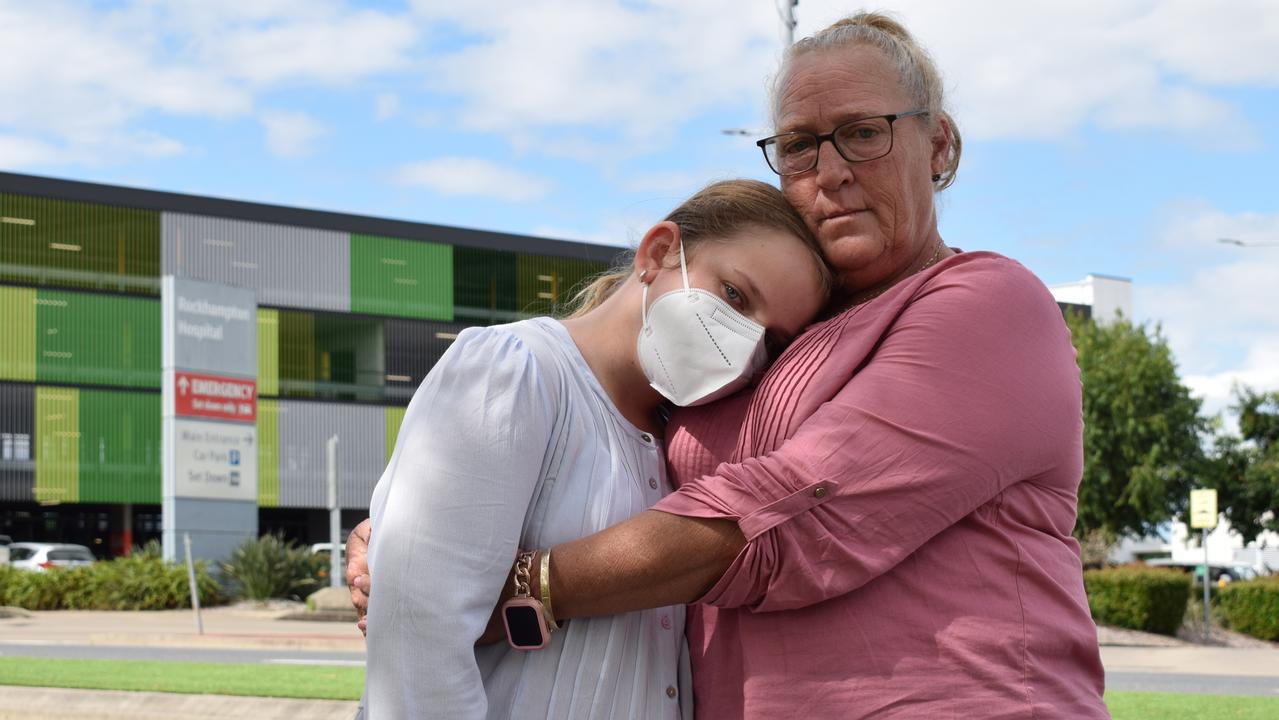 Rockhampton mother Tanya Carr (right) and her daughter Kimberley Lalor. Picture: Aden Stokes