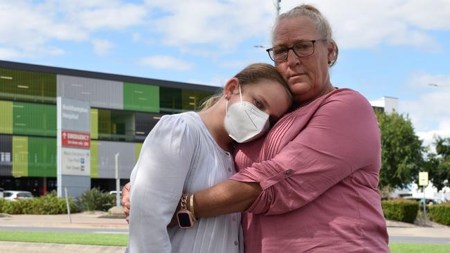 Rockhampton mother Tanya Carr (right) and her daughter Kimberley Lalor. Picture: Aden Stokes