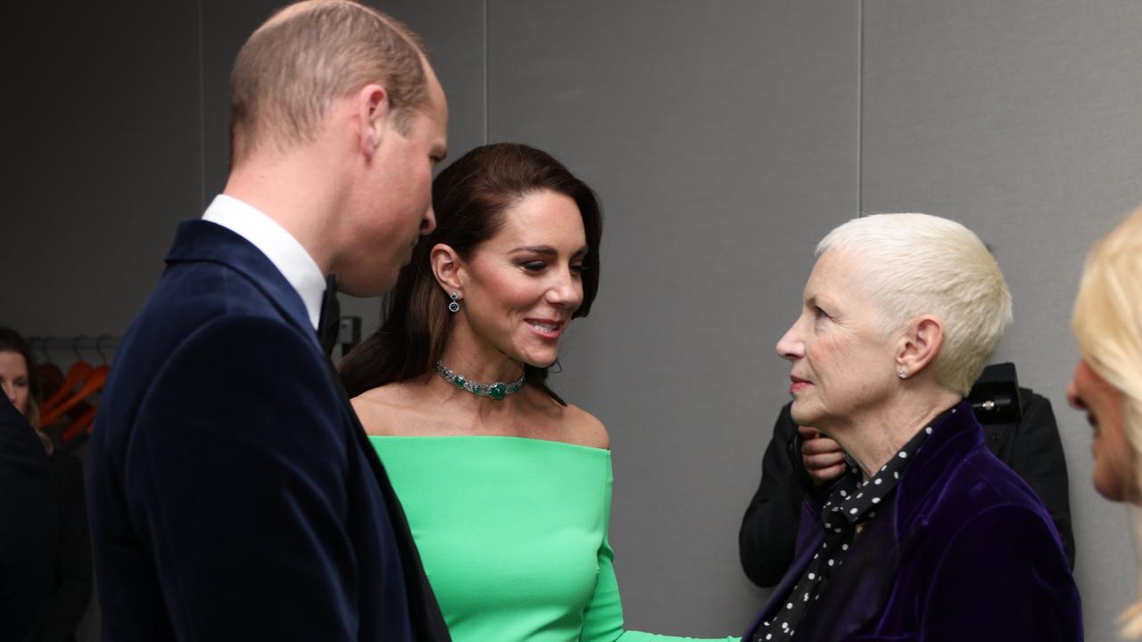 Prince William, Prince of Wales, Catherine, Princess of Wales and Annie Lennox. Picture: Getty