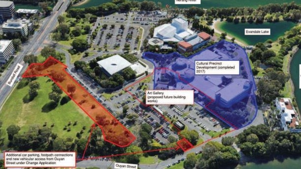 Car park proposal at Evandale on the Gold Coast.