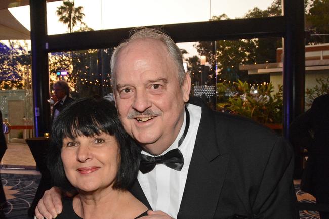 Irene and Nick Scott at Gold Coast Business Excellence Awards at The Star Gold Coast. Pic: Regina King