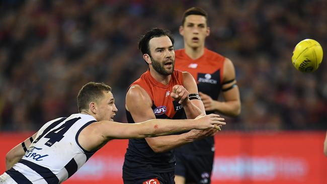 Can the Hawks put Jordan Lewis under the pump? Picture: AAP