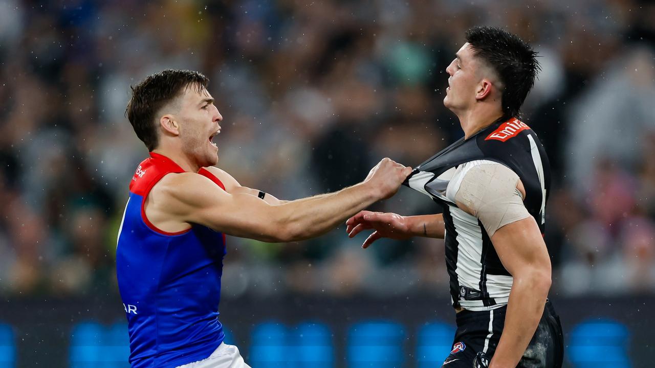 There will be no love lost come King’s Birthday between Melbourne and Collingwood. Picture: Getty Images