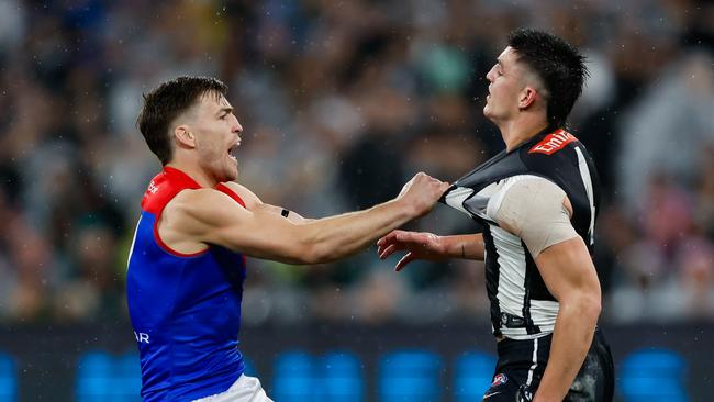 There will be no love lost come King’s Birthday between Melbourne and Collingwood. Picture: Getty Images