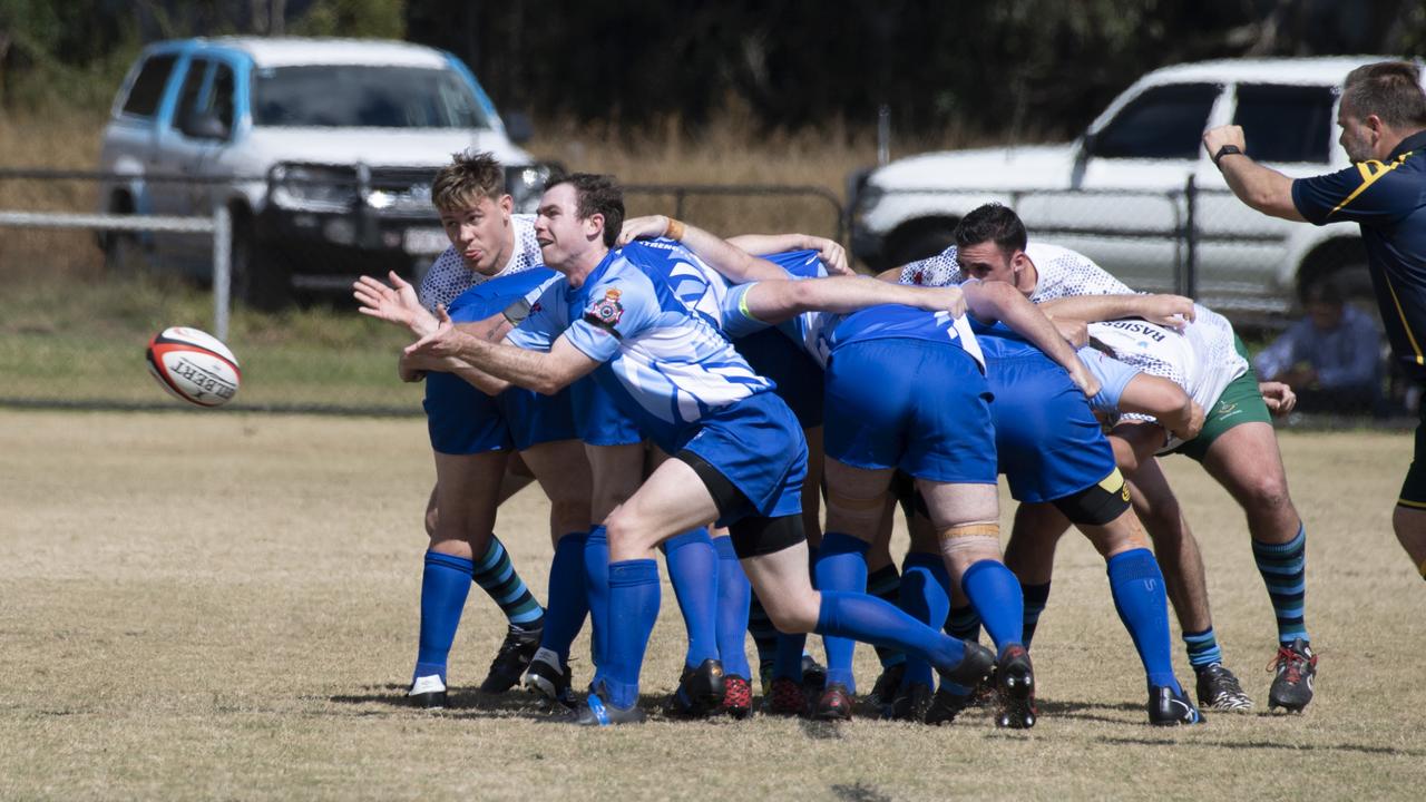 Brett Forte Super 10s Memorial Rugby Challenge. QPS vs The Army. Saturday, August 14, 2021. Picture: Nev Madsen.