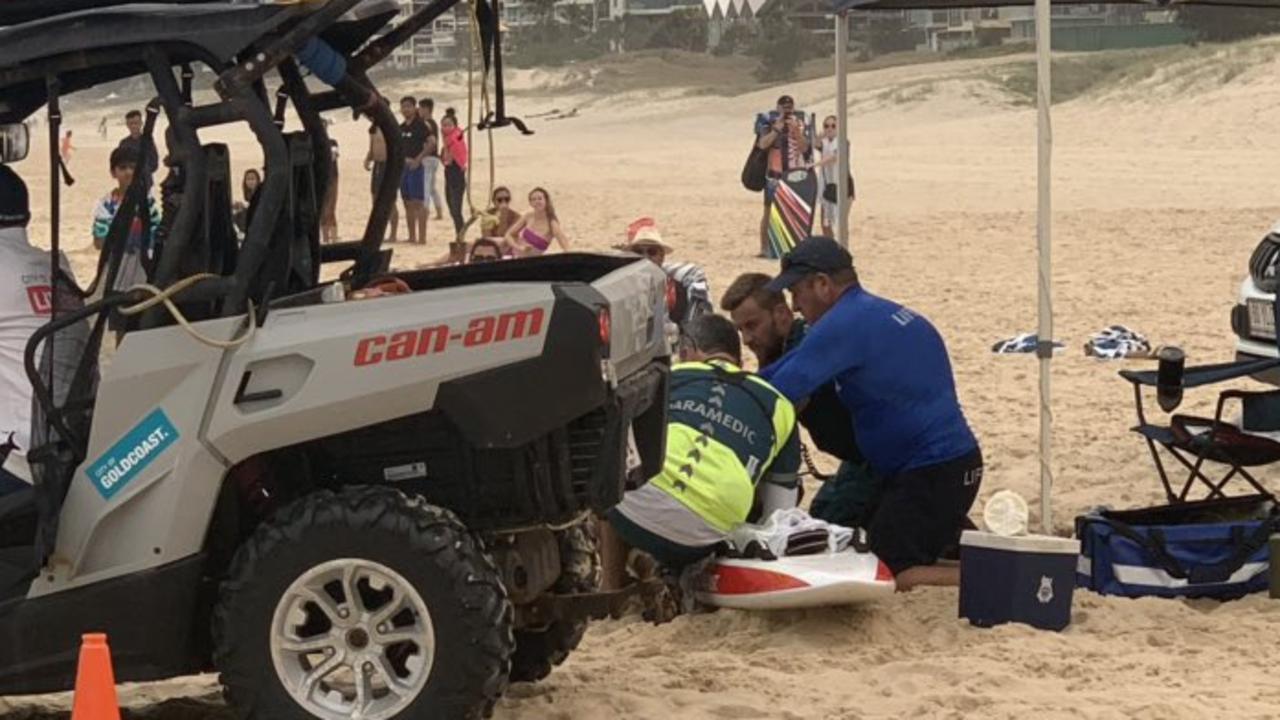 Gold Coast Beaches: Man Hospitalised With Neck And Back Injuries At ...