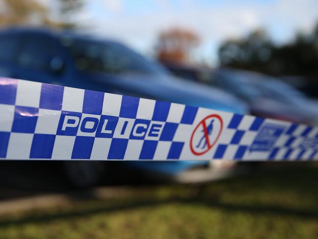 MELBOURNE, AUSTRALIA- NewsWire Photos June 25 2022,  Generic View of Police line tape at a crime scene.Picture: NCA NewsWire /Brendan Beckett