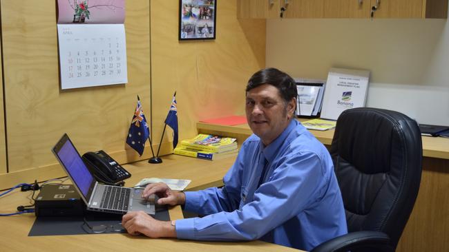 New mayor Nev Ferrier plans to hit the ground running as he pushes council efficiency. Photo Andrew Thorpe / Central Telegraph