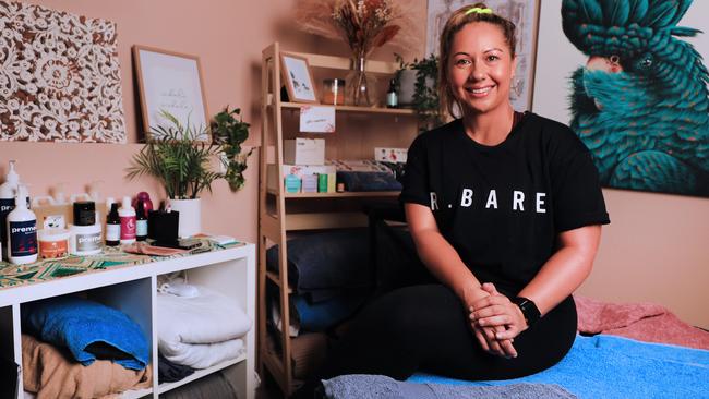 Burleigh's Jade Afu was voted the Gold Coast's best massage therapist. Picture: Scott Powick