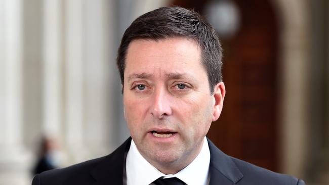 Matthew Guy says the role of premier is about ‘uniting our state, bringing us all together’. Picture: Nicki Connolly