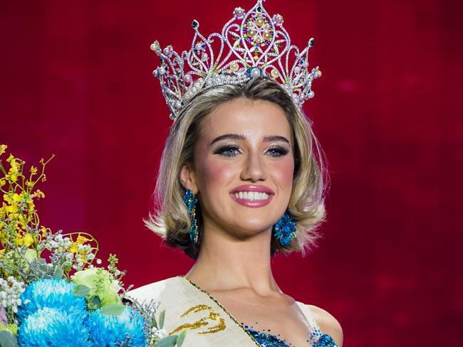 Jessica Lane from Australia (born and raised in Melbourne and now living on the Sunshine Coast in Queensland) has won the Miss Earth international pageant. The international final was held in Manila in the Philippines. 76 countries took part in the pageant.Picture: Supplied/Miss Earth