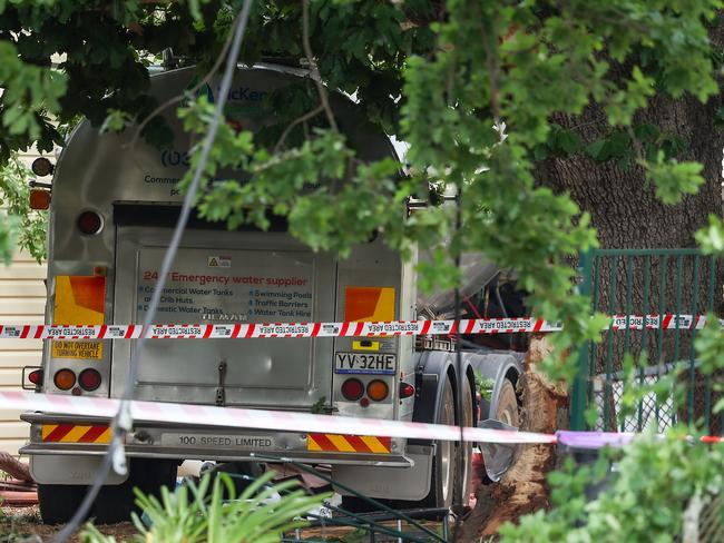 The truck driver is understood to have suffered a medical episode. Picture: Ian Currie