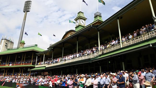 Crowd scenes such as this from the 2019 Sydney Test will not happen this year