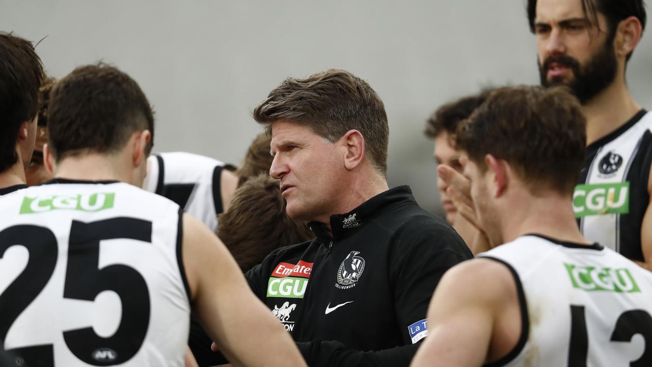 Collingwood Magpies Vs Hawthorn Hawks Final Score Afl Coach Robert Harvey Breaks Silence On Future With Collingwood Herald Sun