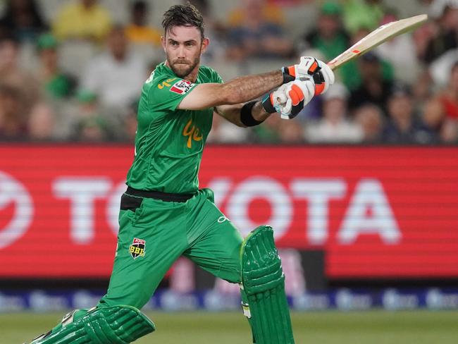 Glenn Maxwell and the Stars are aiming to meet the Sixers in the Big Bash final. Picture: AAP