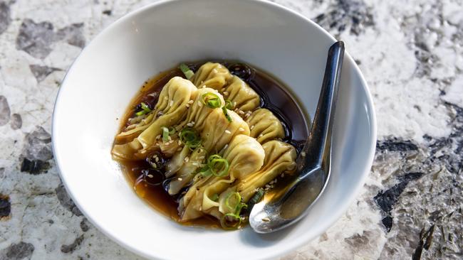 Dumplings at Snack Man in Fortitude Valley.