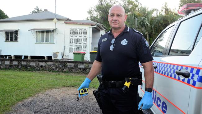 Senior Sergeant Gio Tantalo, the officer in charge of Halifax Police. Picture: Cameron Bates