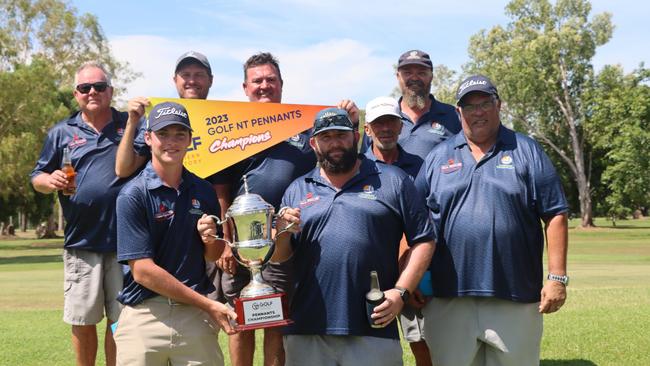 Palmerston Golf Club won their fourth Golf NT Pennants Men's title after defeating Humpty Doo in the final. Picture: Golf Australia.