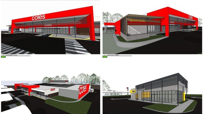 Coles Development Group's application for a supermarket and homemaker centre at Roys Road in Beerwah has been refused.