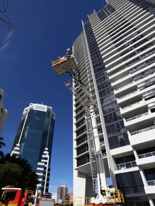 Wright plunged to her death from Tostee’s 14th floor apartment. Pic: Regi Varghese