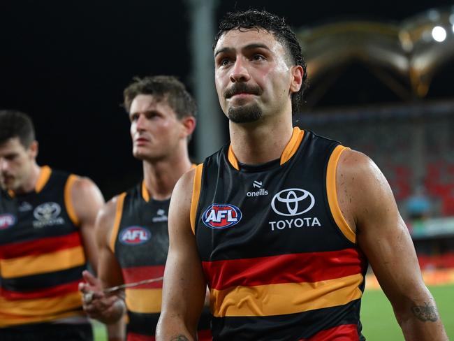 The Crows struggled on the Gold Coast. Picture: Getty Images